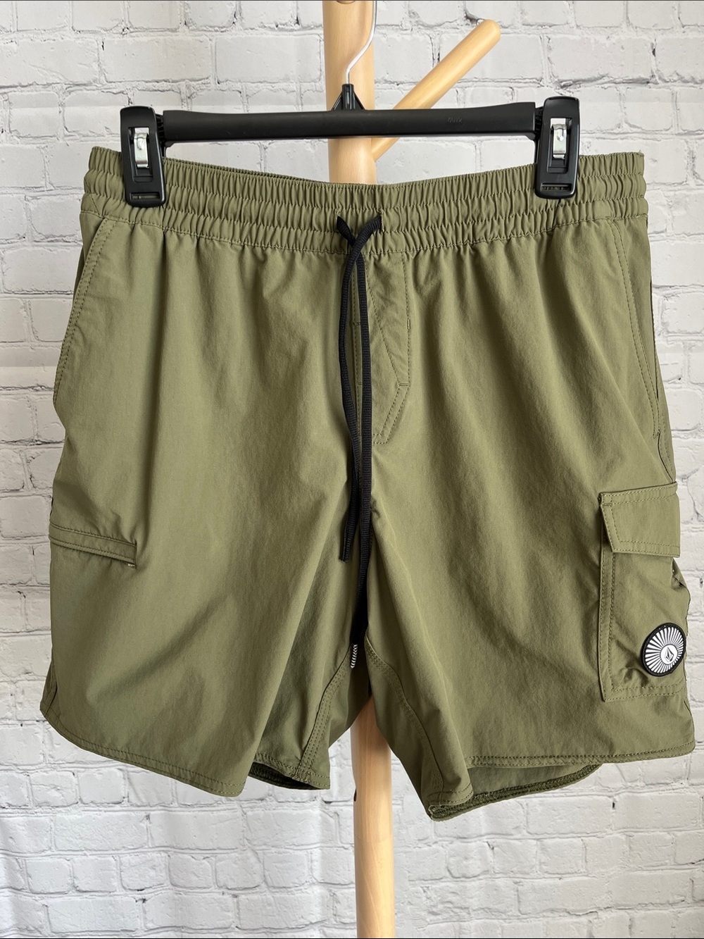 Volcom Men's Olive Green Shorts